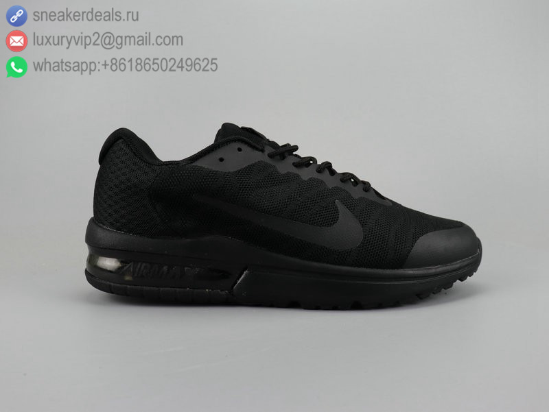 NIKE AIR MAX SEQUENT 2 BLACK MEN RUNNING SHOES